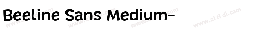 Beeline Sans Medium字体转换 Beeline Sans Medium字体转换